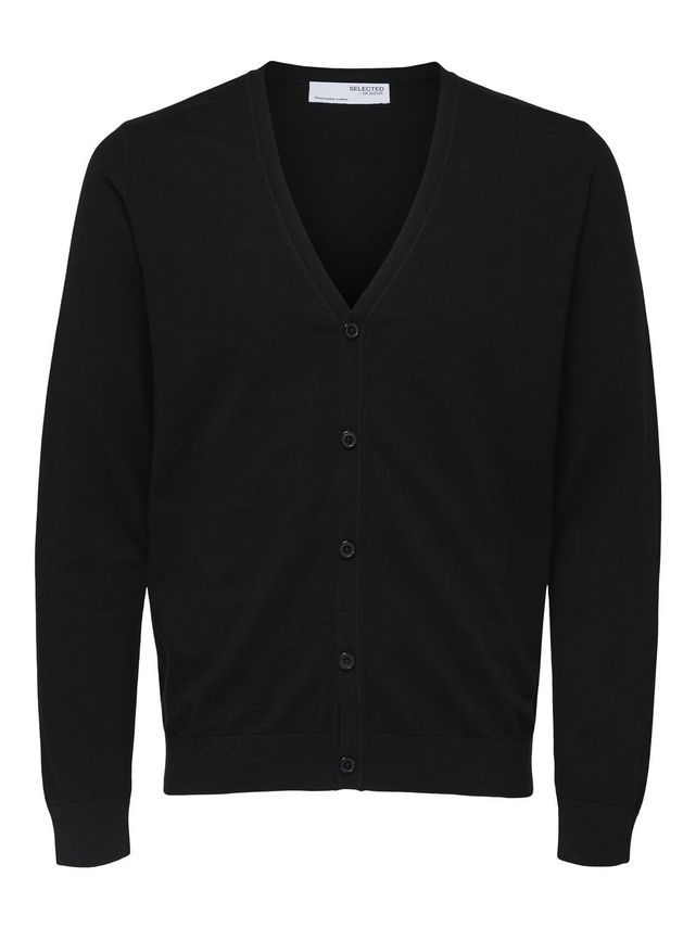 SLHBERG LS KNIT V-NECK CARDIGAN B