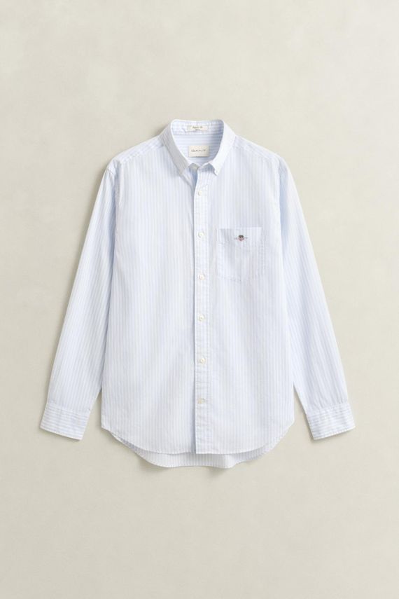 GANT REG POPLIN STRIPE SHIRT