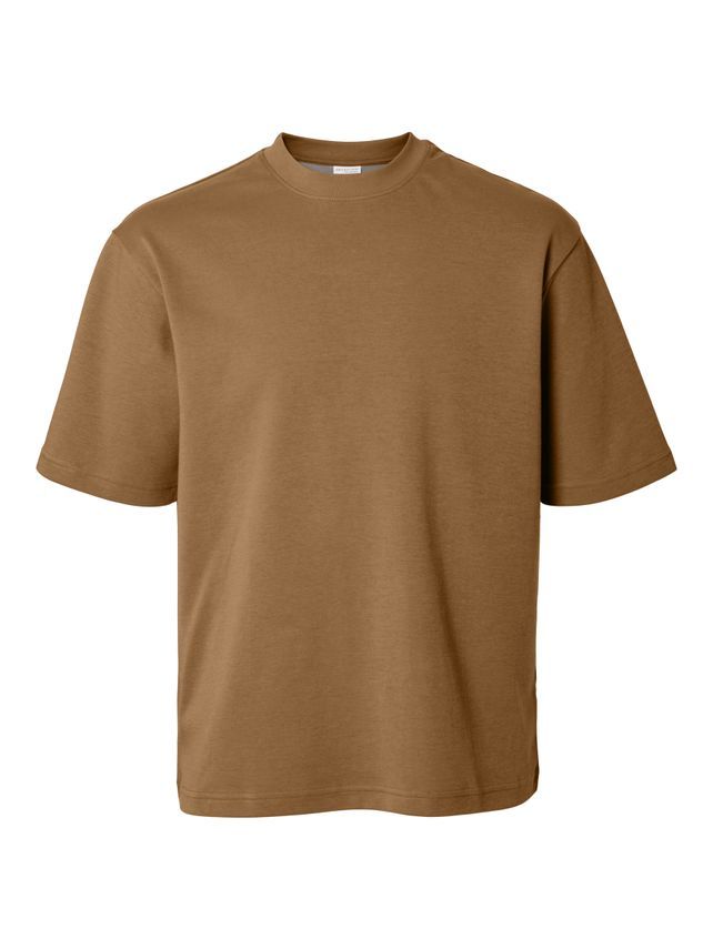SLHLOOSEOSCAR SS O-NECK TEE NOOS