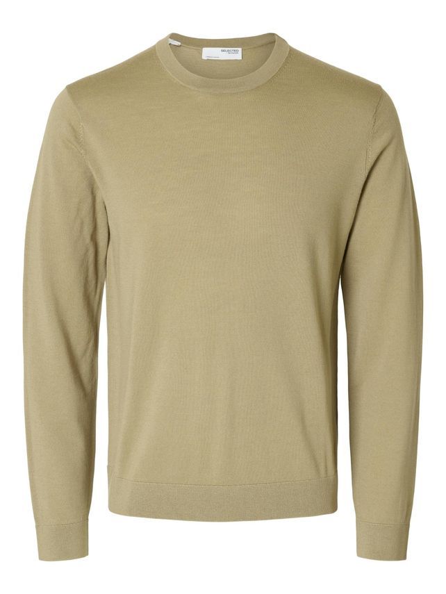 SLHTRAY LS KNIT MERINO CREW NECK NO