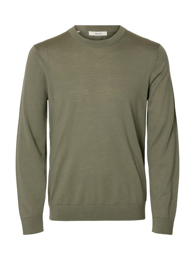 SLHTRAY LS KNIT MERINO CREW NECK NO