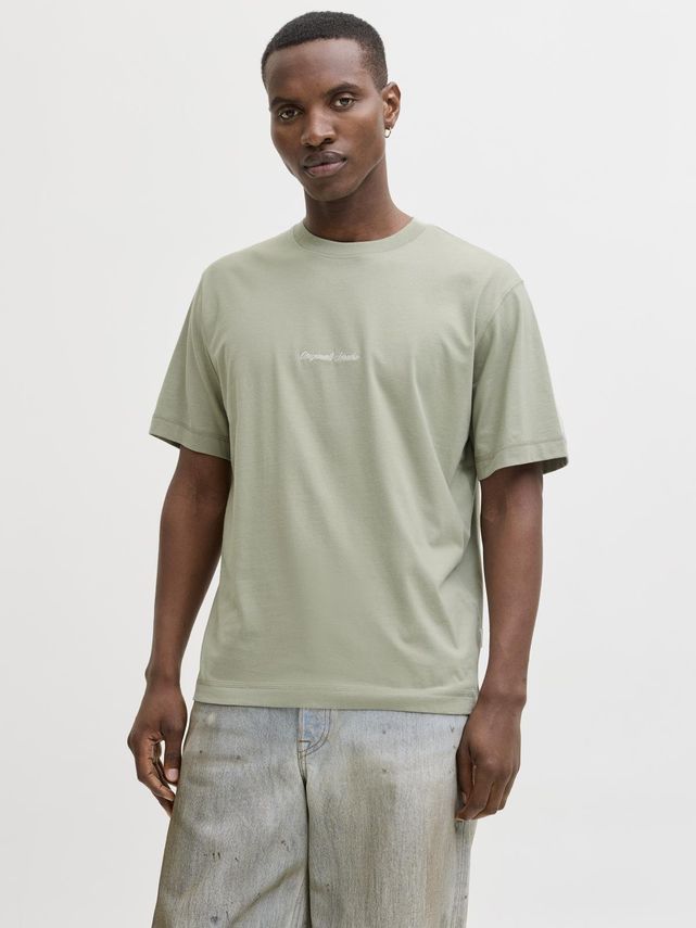 JORNORREBRO EMB TEE SS CREW NECK NO