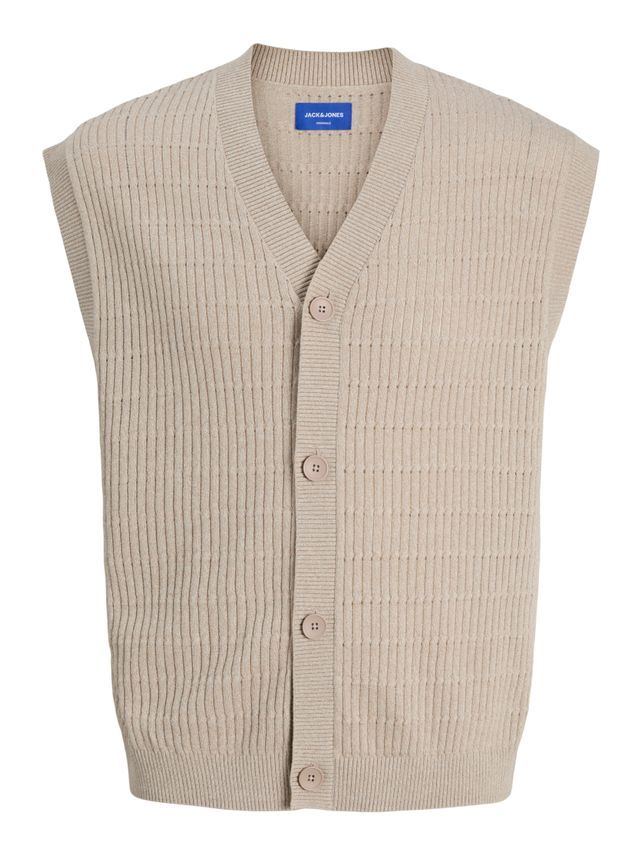 JORSUMMER KNIT CARDIGAN VEST STYD S