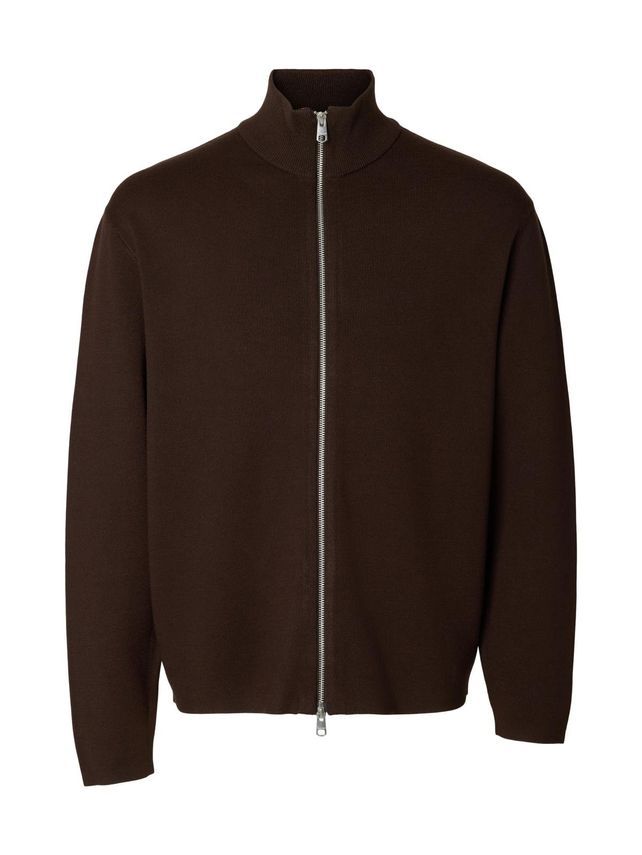 SLHTELLER FN RELAXED ZIP CARDIGAN N