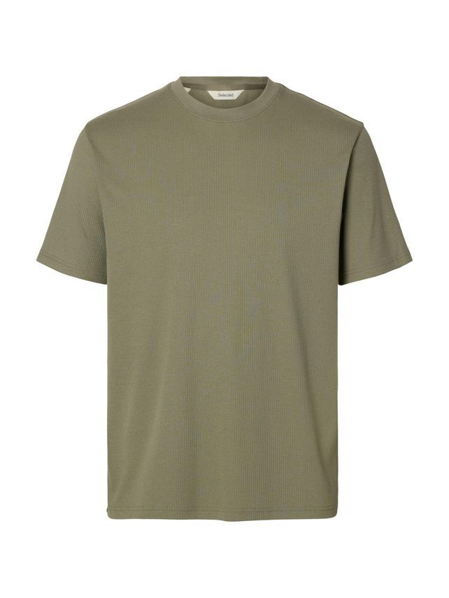 SLMSPENCER RIB SS O-NECK TEE NOOS