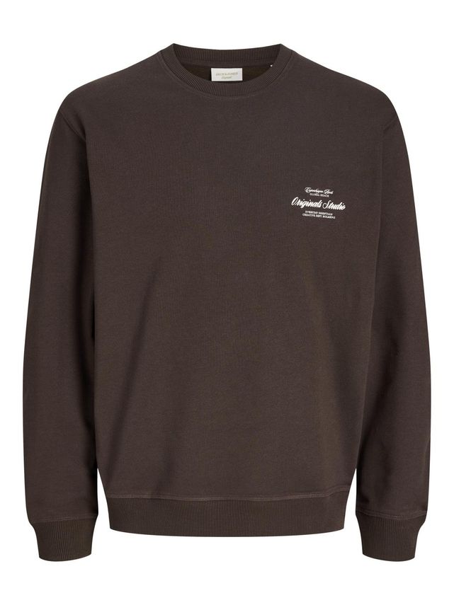 JORNORREBRO TYPO BACK SWEAT CREW NE