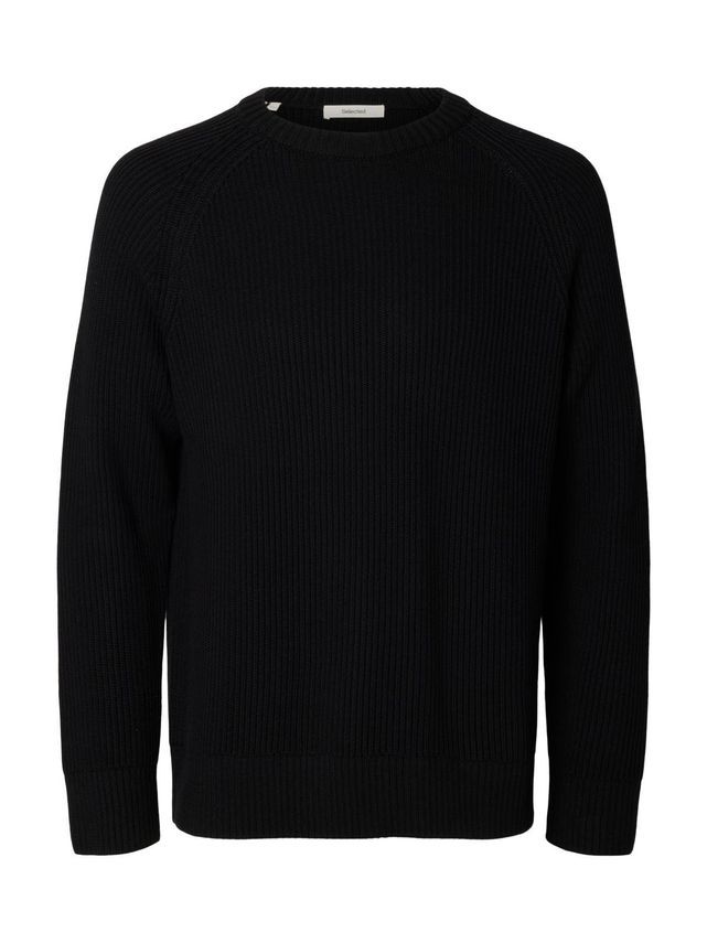 SLMBRAUN KNIT RLX RIB CREW NECK NOO