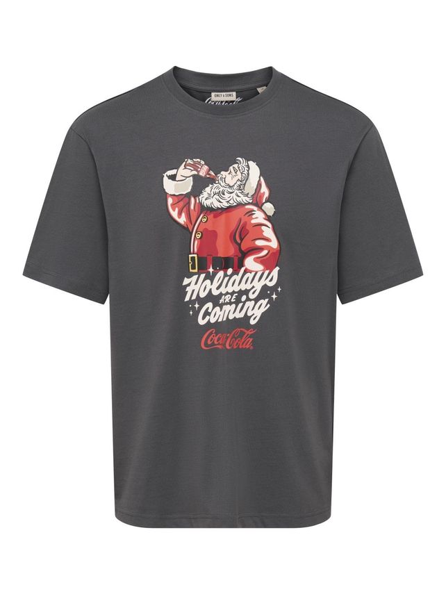 ONSCHRISTMAS LIFE RLX SS LIC TEE